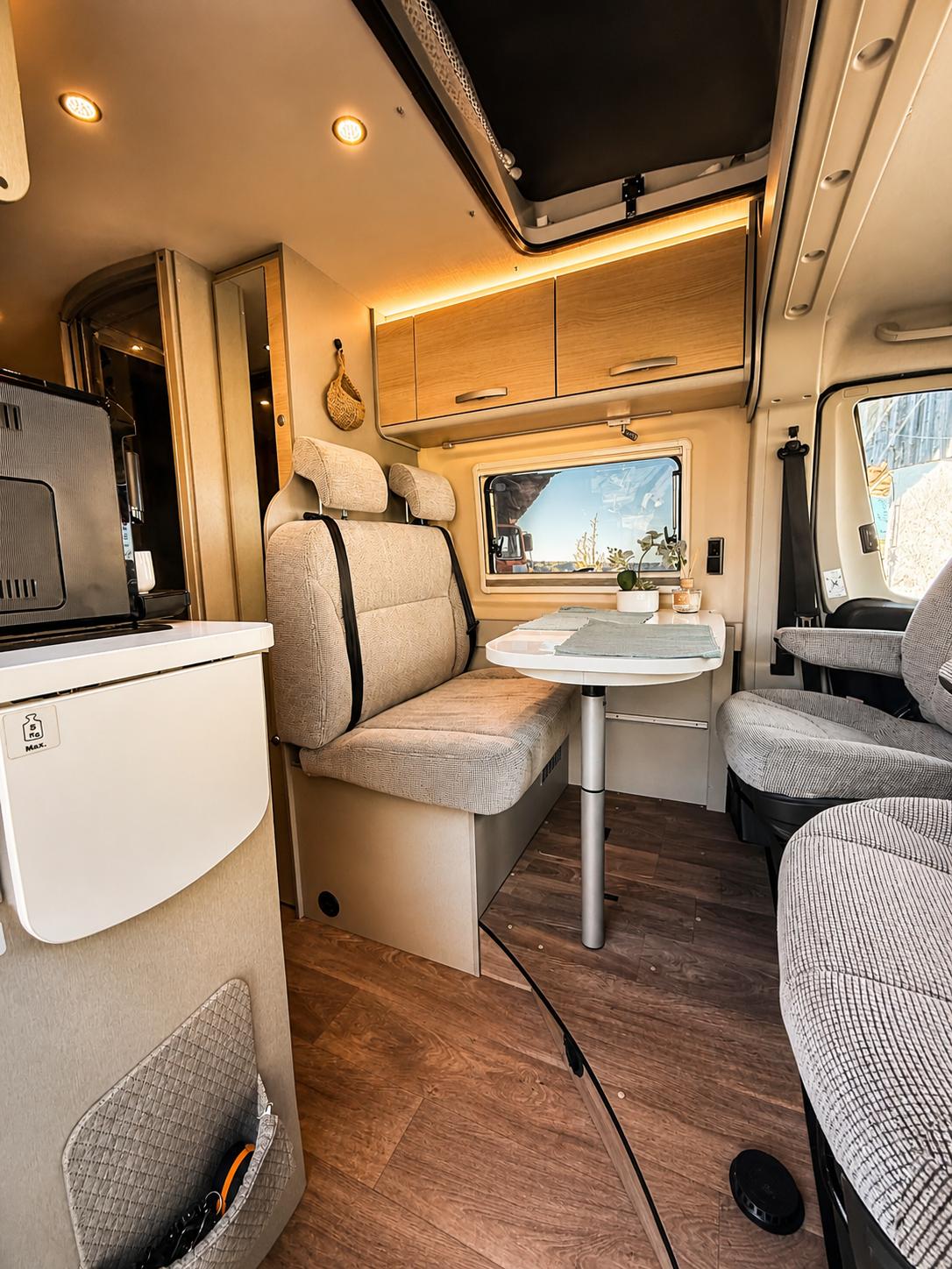 Camper Hymer Free 600 im Allgäu mieten – Fridolin